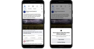 Facebook really wants you to read the article before sharing it