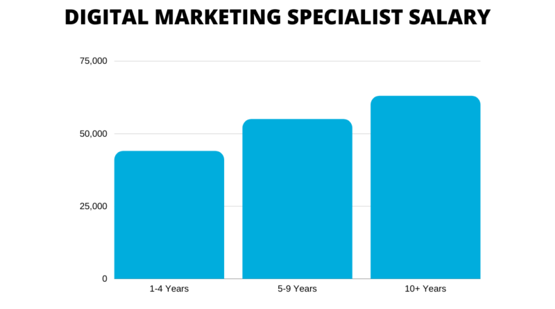 How much do Digital Marketing Specialists Make?