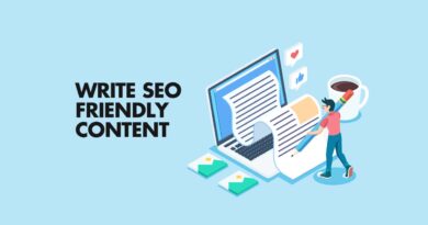 How to write SEO freindly content