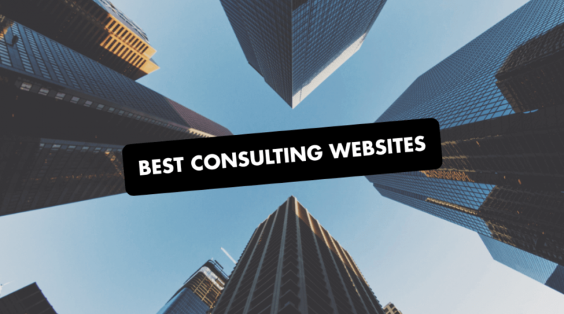 best consulting website designs