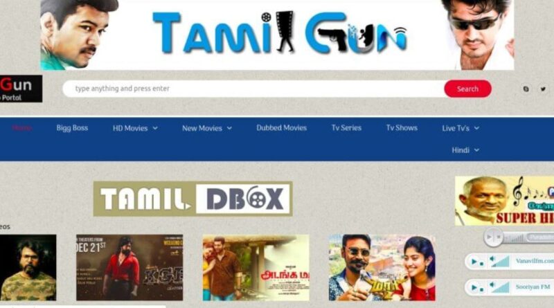 Tamilgun – Tamil Movies Download Illegal Website Tamilgun Latest Tamil gun New Movies Leaks